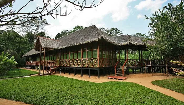 Lodge setting from the existing Sandoval Lake archive